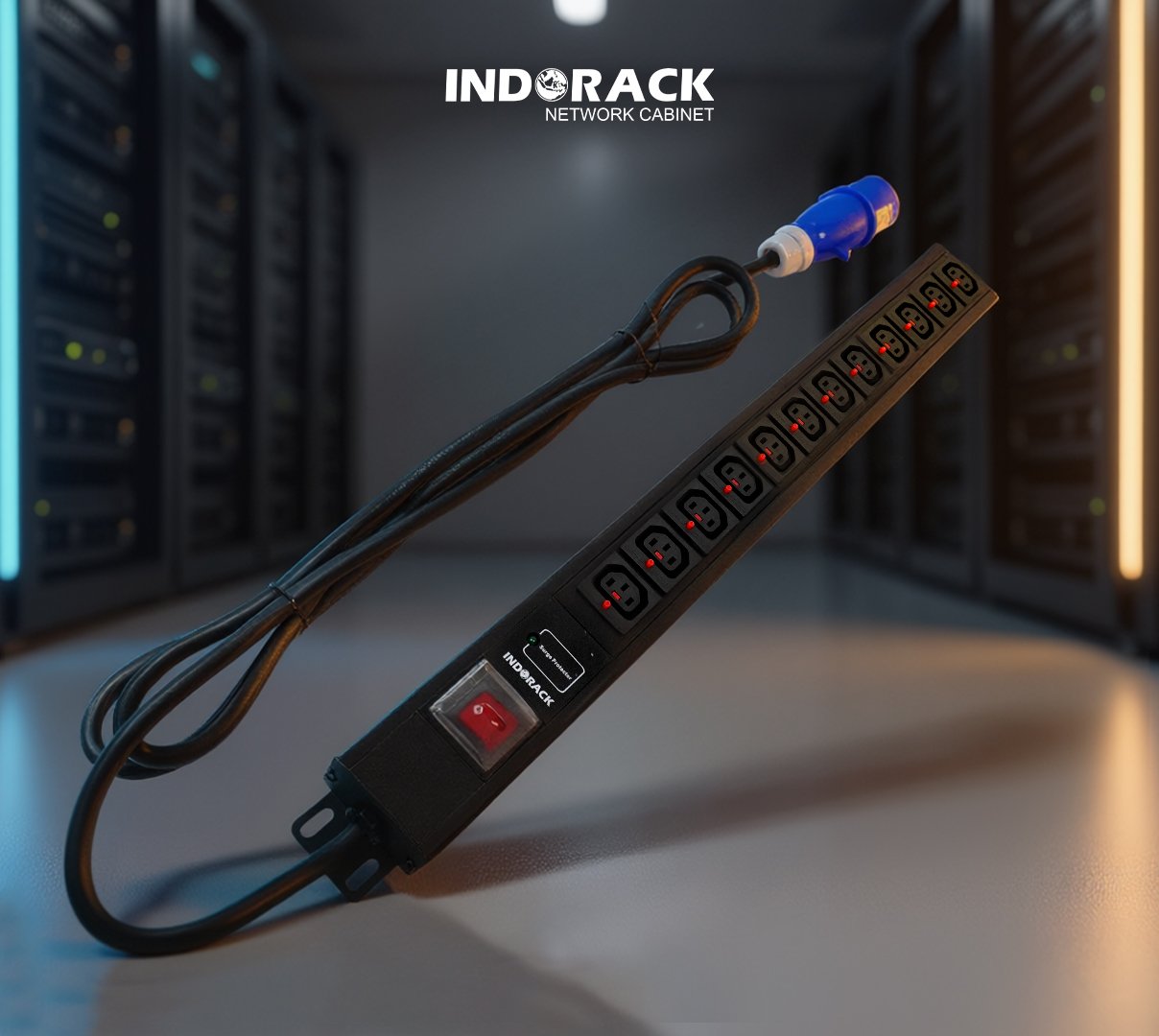 power-distribution-unit-12-outlet-with-head-plug-3pin-2p-e-16a-germany-series-pdu12g-16a-gambar-0