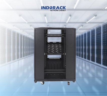 rack-server-indorack-20u-standing-close-rack-19-inch-depth-600mm-double-perforated-door-ir6020d-gambar-2