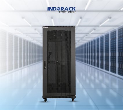 rack-server-indorack-27u-standing-close-rack-19-inch-depth-1150mm-single-perforated-door-ir11527p-gambar-0