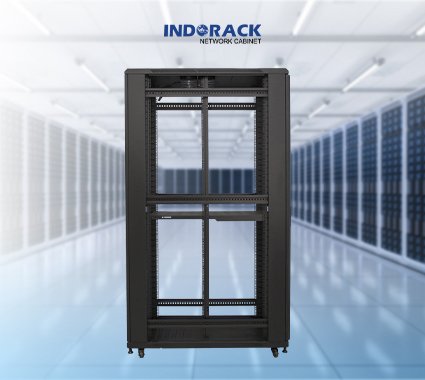 rack-server-indorack-42u-standing-close-rack-19-inch-depth-1150mm-single-glass-door-ir11542g-gambar-0