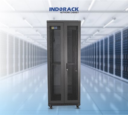 rack-server-indorack-42u-standing-close-rack-19-inch-depth-900mm-single-glass-door-ir9042g-gambar-1