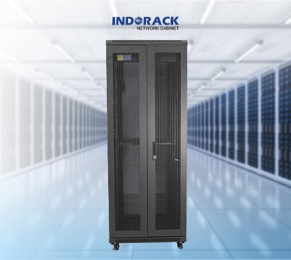 rack-server-indorack-42u-standing-close-rack-19-inch-depth-900mm-single-perforated-door-ir9042p-gambar-2