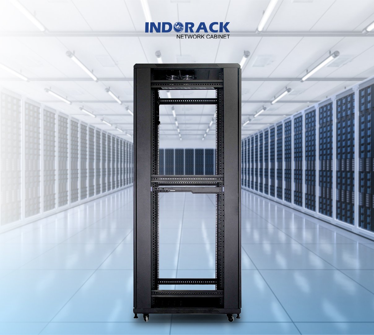 rack-server-indorack-45u-standing-close-rack-19-inch-depth-1150mm-single-perforated-door-ir11545p-gambar-1