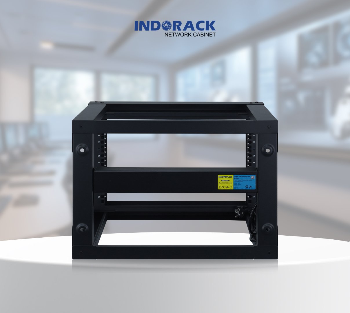 wallmount-frame-double-indorack-6u-19-inch-depth-450mm-wfd4506-gambar-1