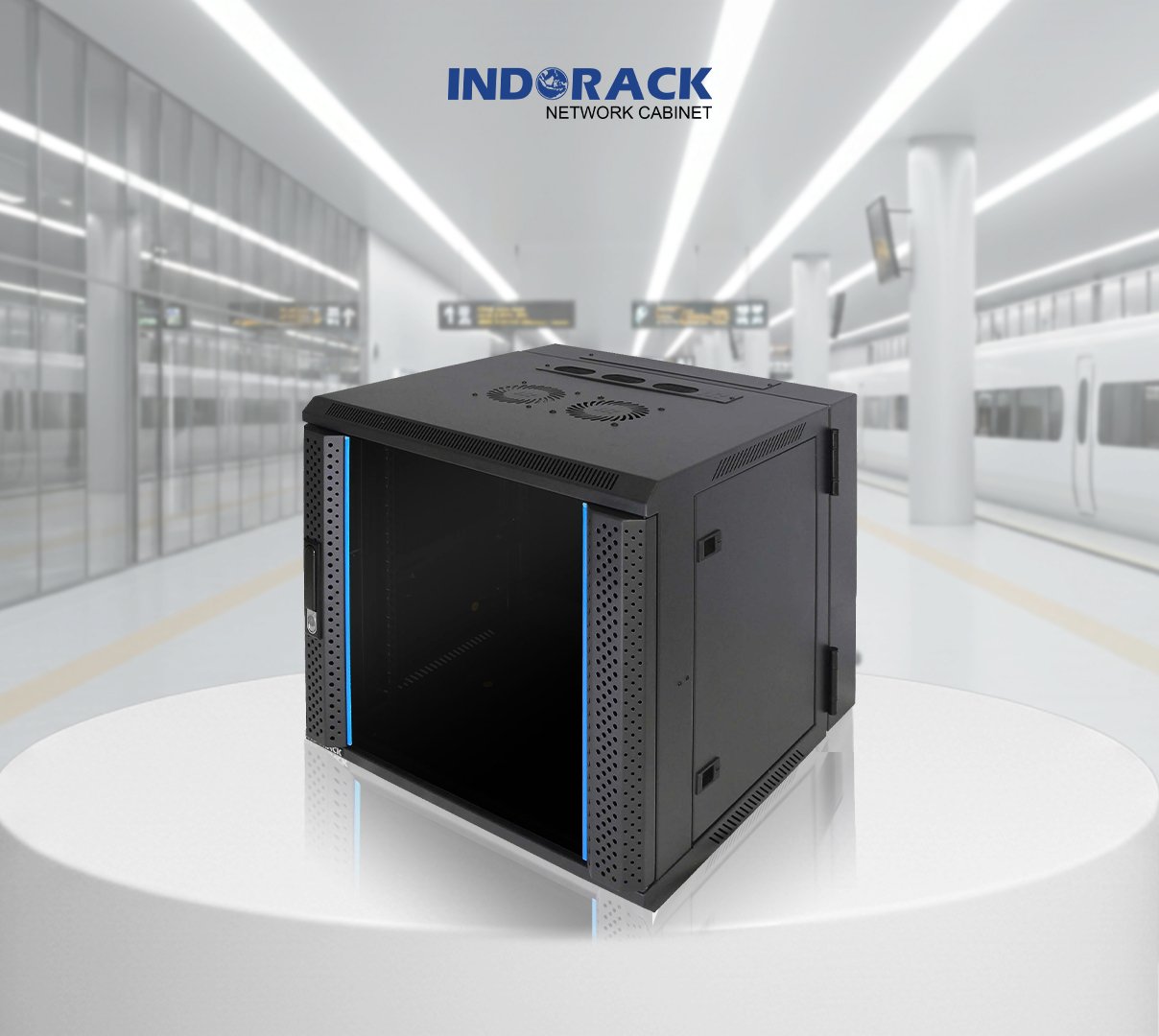 wallmount-rack-indorack-10u-19-inch-depth-550mm-double-glass-door-wir5510d-gambar-2