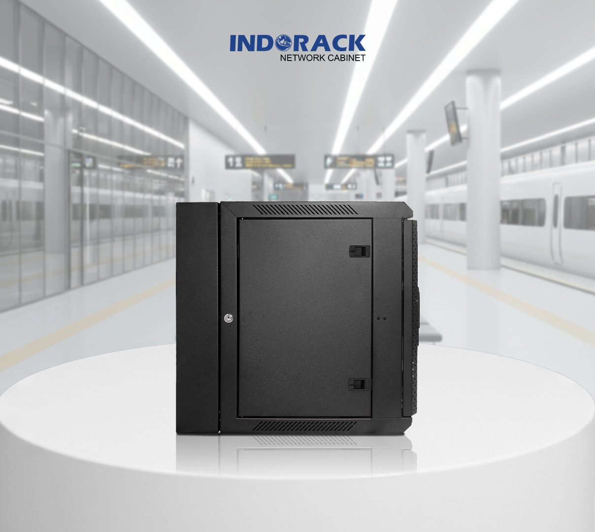 wallmount-rack-indorack-10u-19-inch-depth-600mm-double-glass-door-wir6010d-gambar-0