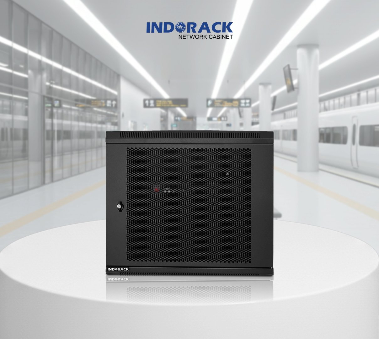 wallmount-rack-indorack-10u-19-inch-depth-600mm-single-perforated-door-wip6010s-gambar-0