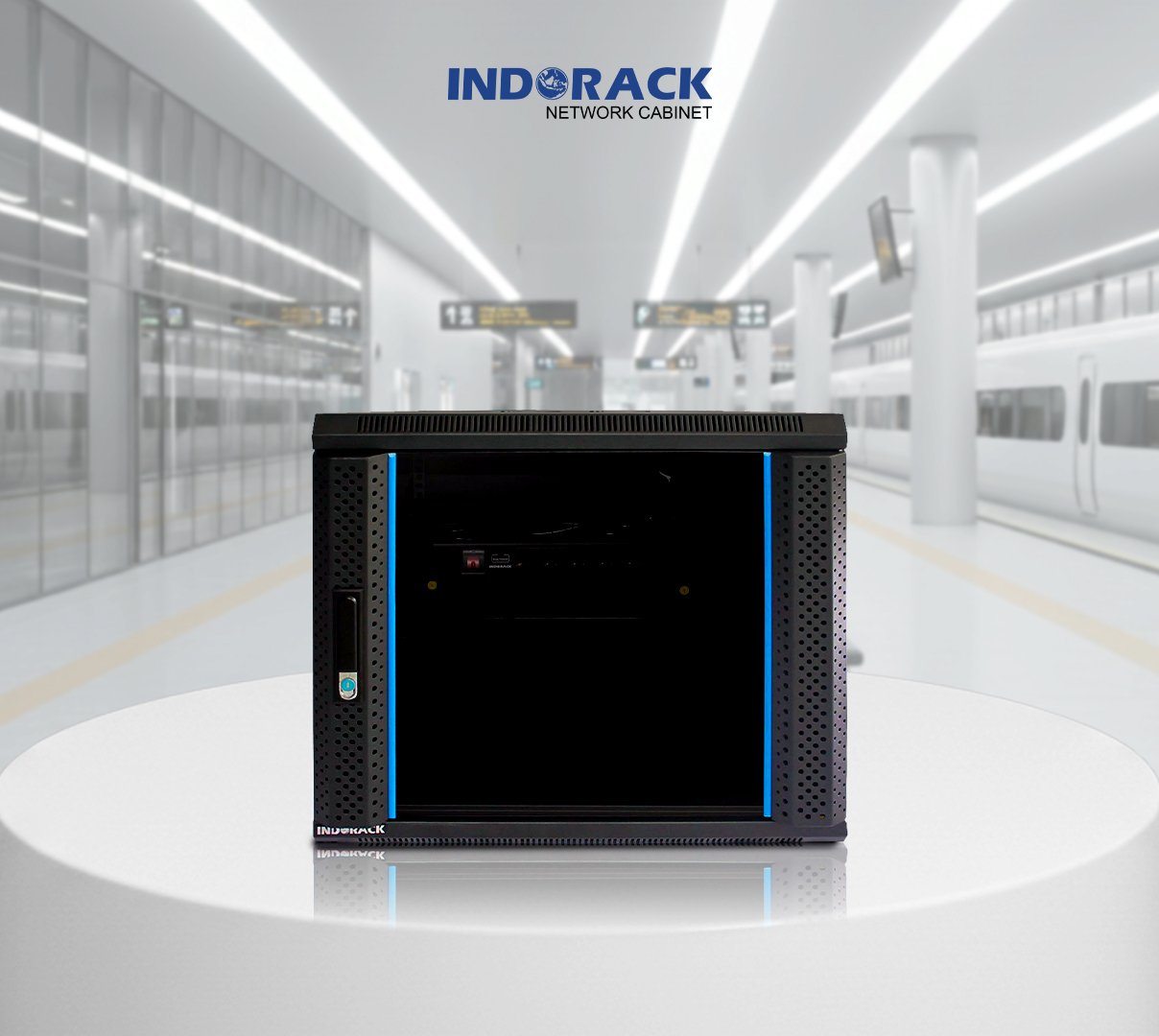 wallmount-rack-indorack-10u-19-inch-depth-700mm-single-glass-door-wir7010s-gambar-0