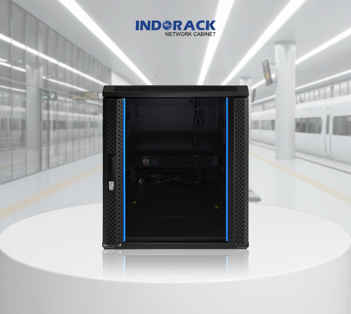 wallmount-rack-indorack-12u-19-inch-depth-600mm-double-glass-door-wir6012d-gambar-0