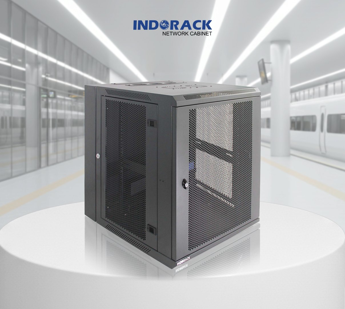 wallmount-rack-indorack-12u-19-inch-depth-600mm-double-perforated-door-wip6012d-gambar-2