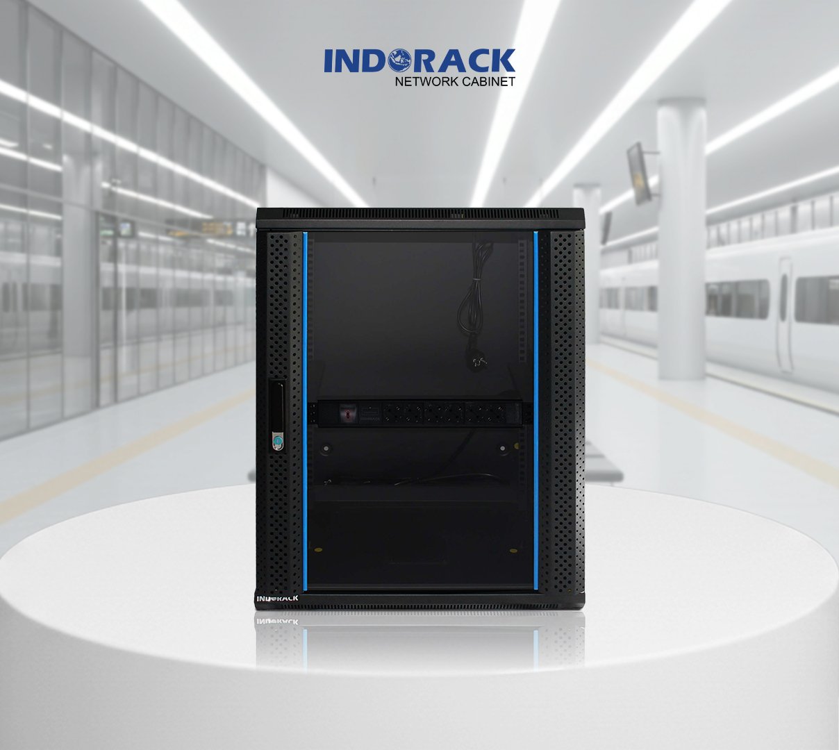 wallmount-rack-indorack-15u-19-inch-depth-550mm-double-glass-door-wir5515d-gambar-1