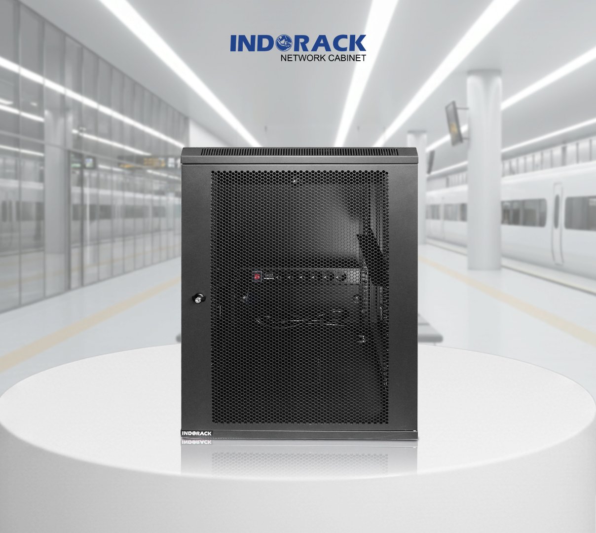 wallmount-rack-indorack-15u-19-inch-depth-600mm-single-perforated-door-wip6015s-gambar-1