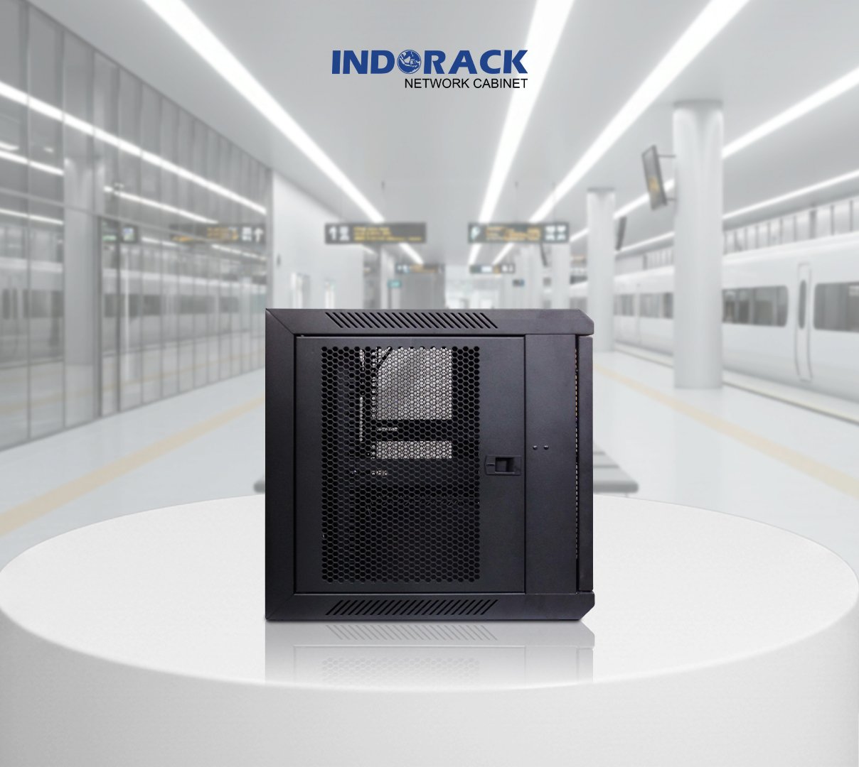 wallmount-rack-indorack-8u-19-inch-depth-450mm-single-perforated-door-wip4508s-gambar-2