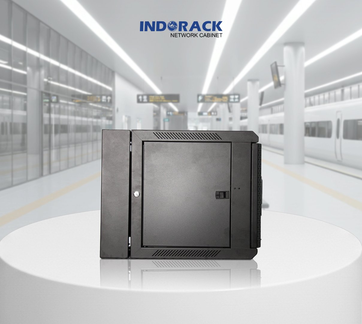 wallmount-rack-indorack-8u-19-inch-depth-550mm-double-glass-door-wir5508d-gambar-0