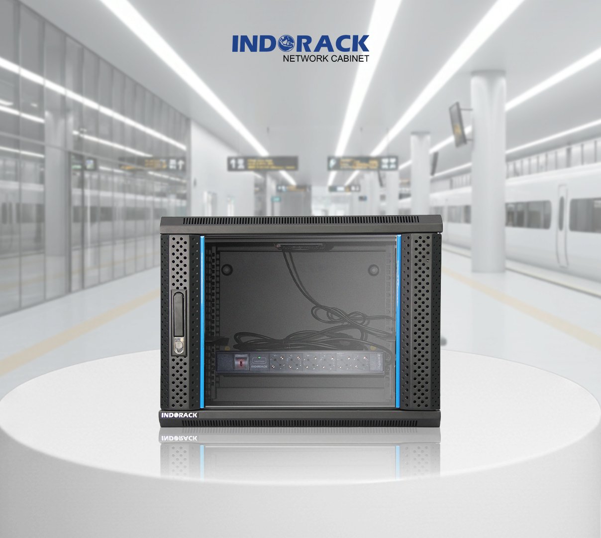 wallmount-rack-indorack-8u-19-inch-depth-550mm-double-glass-door-wir5508d-gambar-1