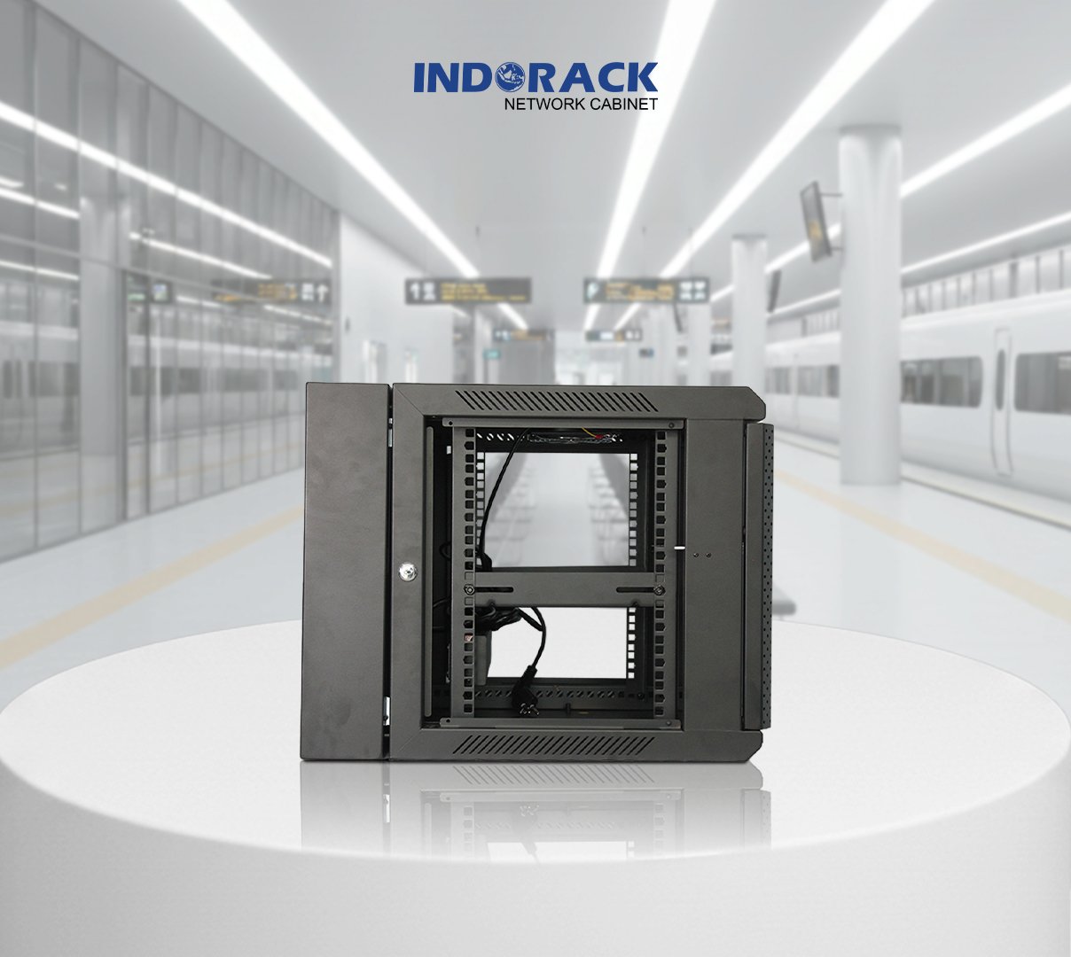 wallmount-rack-indorack-8u-19-inch-depth-550mm-double-glass-door-wir5508d-gambar-2