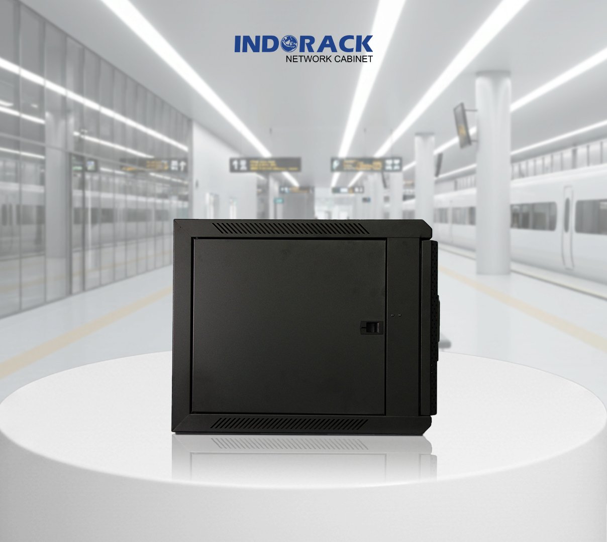 wallmount-rack-indorack-8u-19-inch-depth-550mm-single-glass-door-wir5508s-gambar-2